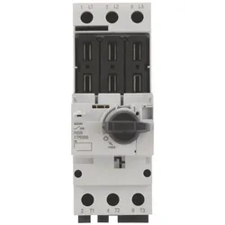 Eaton 138258 Schutzschalter, Grundgerät mit Standardknebel, elektronisch, 65 A, ohne Überlastauslöser PKE65