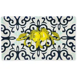 Excelsa Set Mit 6 Teller Amalfi Keramik 25x2,5x15 cm Bunt