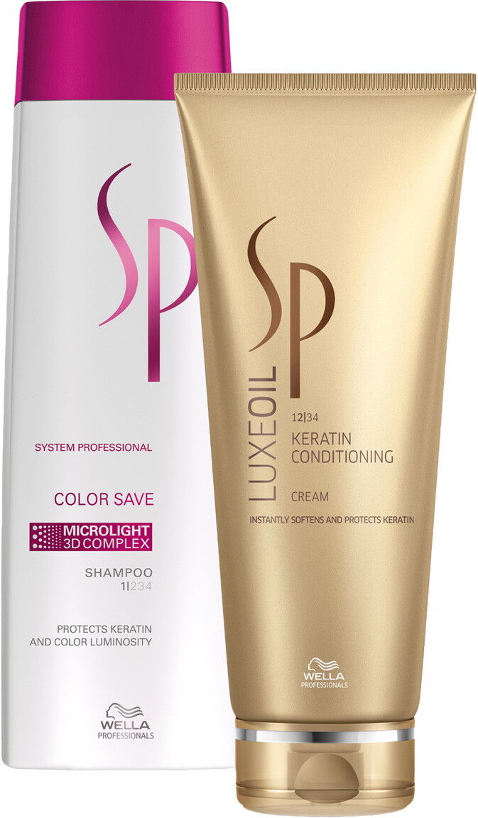 450ml Wella SP Pflegeboost Set Silky Nude Cashmere (Shampoo 250ml + Conditioning Cream 200ml)