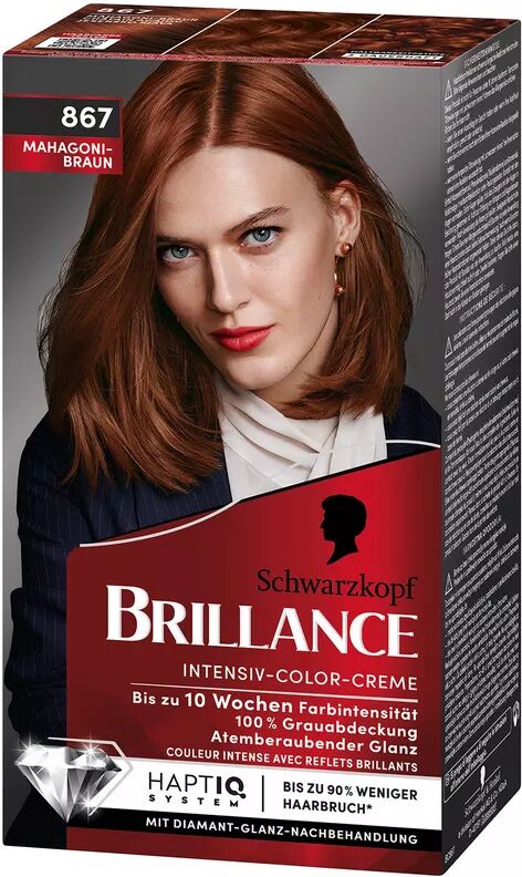 BRILLANCE -  867 Mahagoni-Braun,  Mahagonibraun