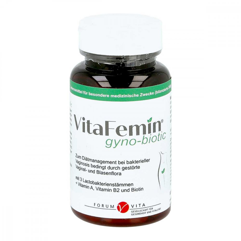 Forum Vita GmbH & Co. KG Vitafemin Gyno-biotic Magensaftresistente Kapseln 17206295