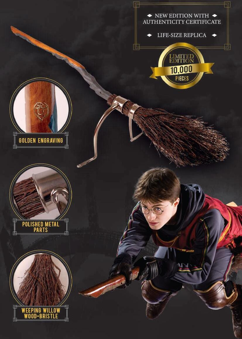 Cinereplicas Harry Potter Replica Vliegbezem Vuurbliksem Editie 2022