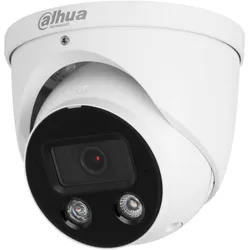 Dahua Technologie IPC-HDW3849H-AS-PV-S5 Eyeball IP AI 8MP (3840 x 2160 Pixels), Netzwerkkamera, Weiss, Schwarz