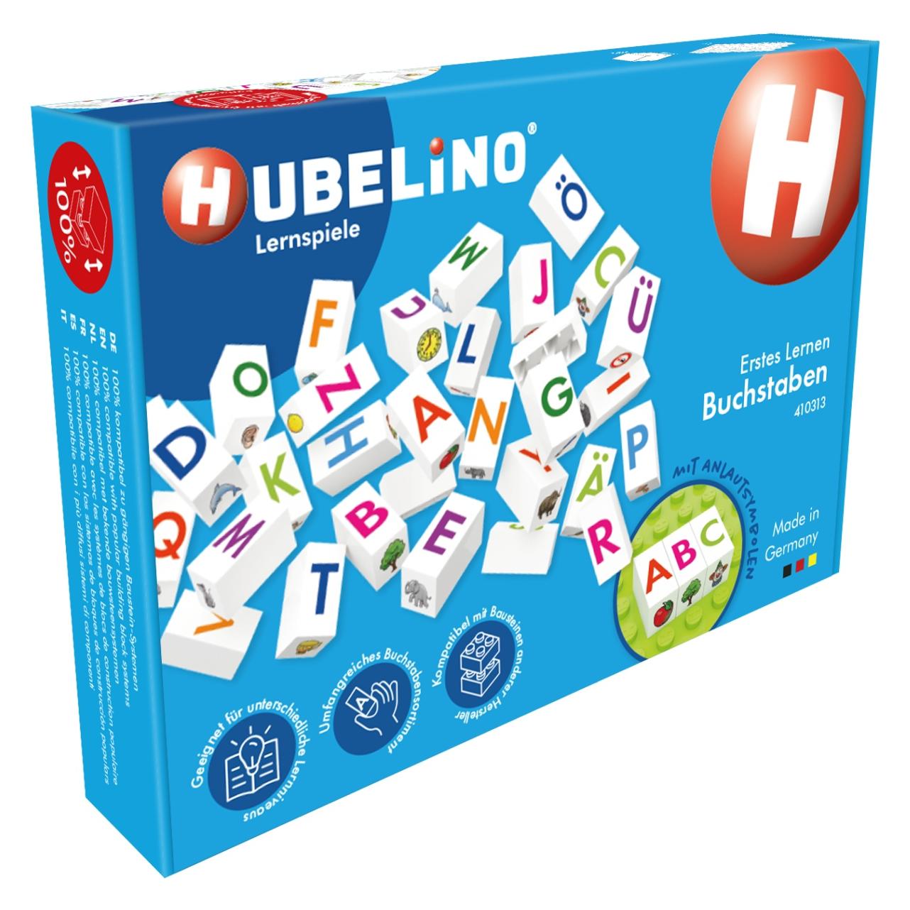 Hubelino : Erstes Lernen Buchstaben (Deutsch, Englisch, Französisch, Italienisch) (410313)