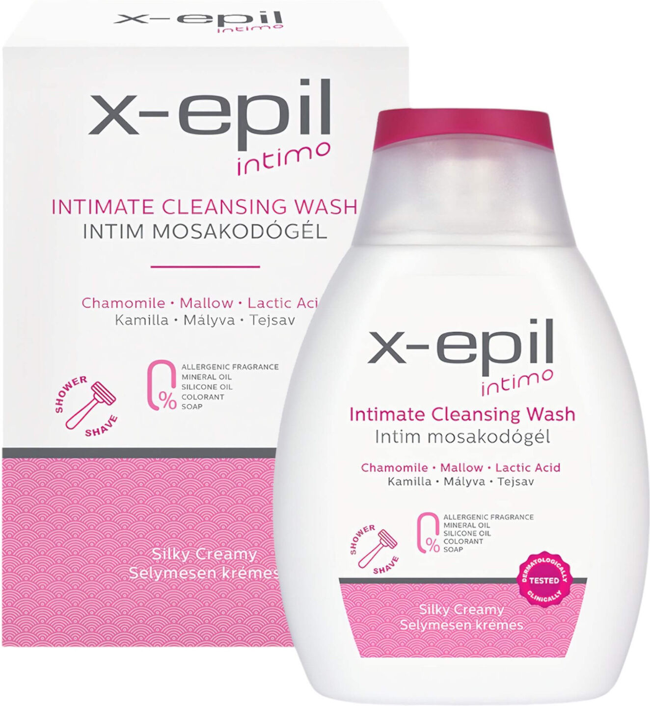 X-Epil Intimo - Intimsæbe - Mild Gel - 250ml