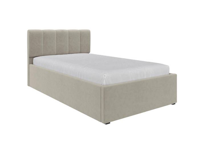 Stylife Polsterbett, Beige, Kunststoff, Buche, Schichtholz, 120x200 cm, Bettkasten, gepolstertes Kopfteil, in verschiedenen Größen erhältlich, bodentiefer Einstieg,nicht verstellbar, Schlafzimmer, Betten, Polsterbetten