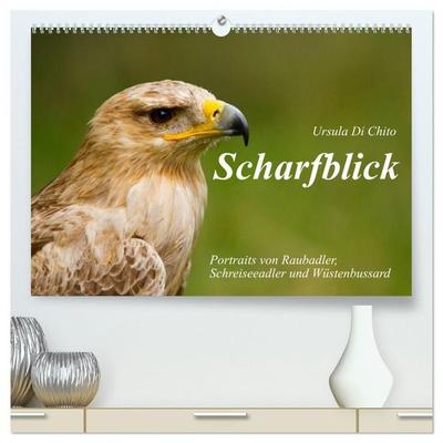 Scharfblick (hochwertiger Premium Wandkalender 2027 DIN A2 quer), Kunstdruck in Hochglanz