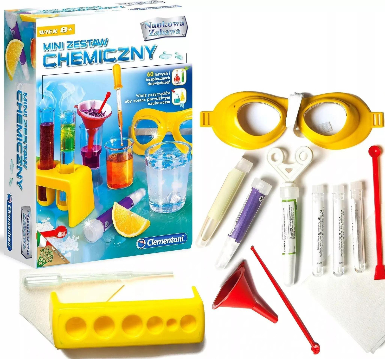 Clementoni Wetenschappelijke speelset Mini-chemielab
