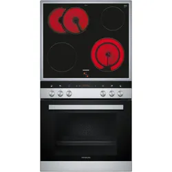 Siemens EQ111KS01B, Backofen + Herd Einbau, Silber