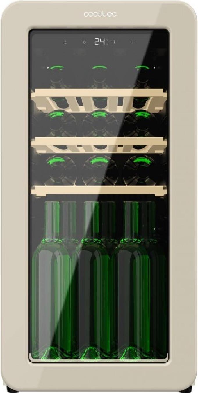 Cecotec Weinkeller Bolero GrandSommelier Origin 18 Hit Beige