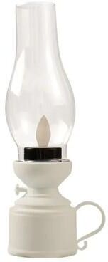 Uplifted Finds Vintage Retro Design LED Hanging Oil Lamp white