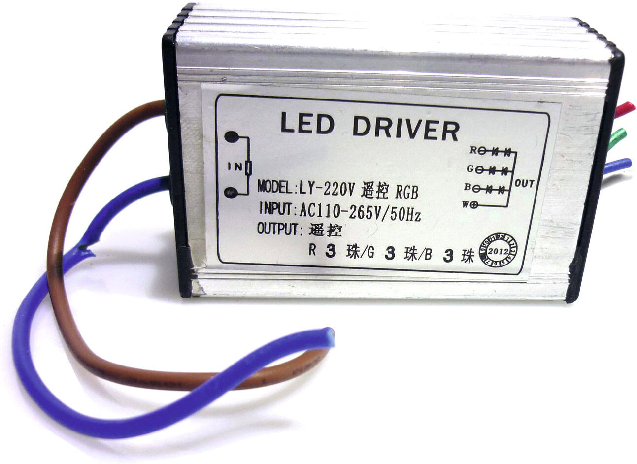 Ersatzteil Platine (Steuerung+nt) Fl-10rgb (Ly-220v)
