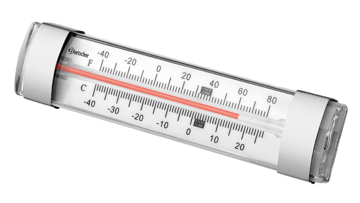 Bartscher Gefrier- & Kühlschrankthermometer A250, silber 292043