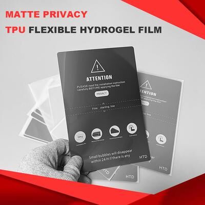 On Spot Shop TPU MATTE Anti Peep Frosted Hydrogel Film, Privacy Protection Flexible Screen Protector For Mobile Cutting Machine 25pcs