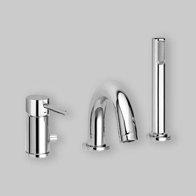 Paffoni Stick - Badewannenarmatur, 3-Loch Montage, chrom SK040LCR