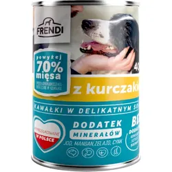 Frendi Piece in delikater Hühnersauce 400g für Hunde