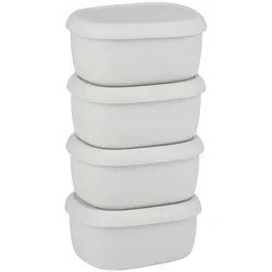 alpina Silicone foodcontainer, Vorratsbehälter, Grau
