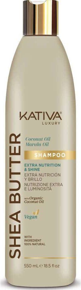 Kativa Shea Butter Coconut & Marula Oil Shampoo 550 ml