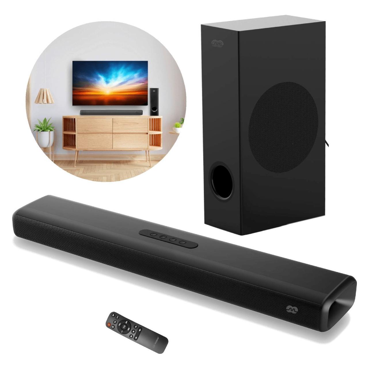 Mozo Soundbar Mozos MOZOS THEATER sounbard 2.1 bluetooth (100 W) (THEATER)