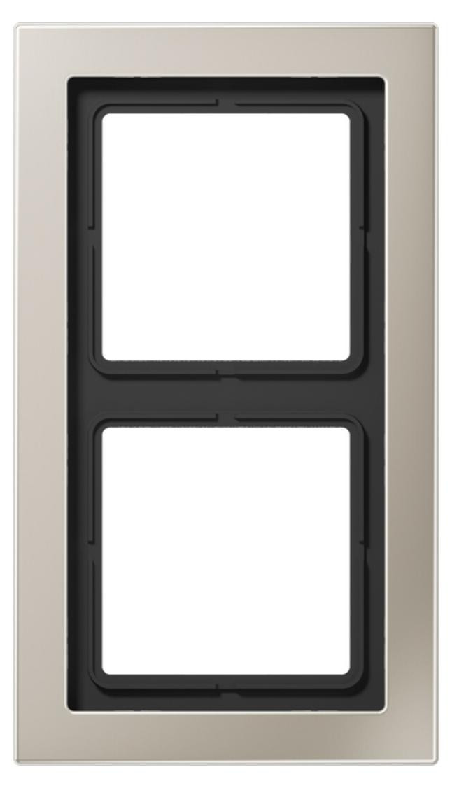 Jung inbouwframe ESD2982 designuitvoering voor 2 lichtschakelaars