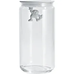 Alessi Küchendose Gianni 1400 ml Glas Weiß