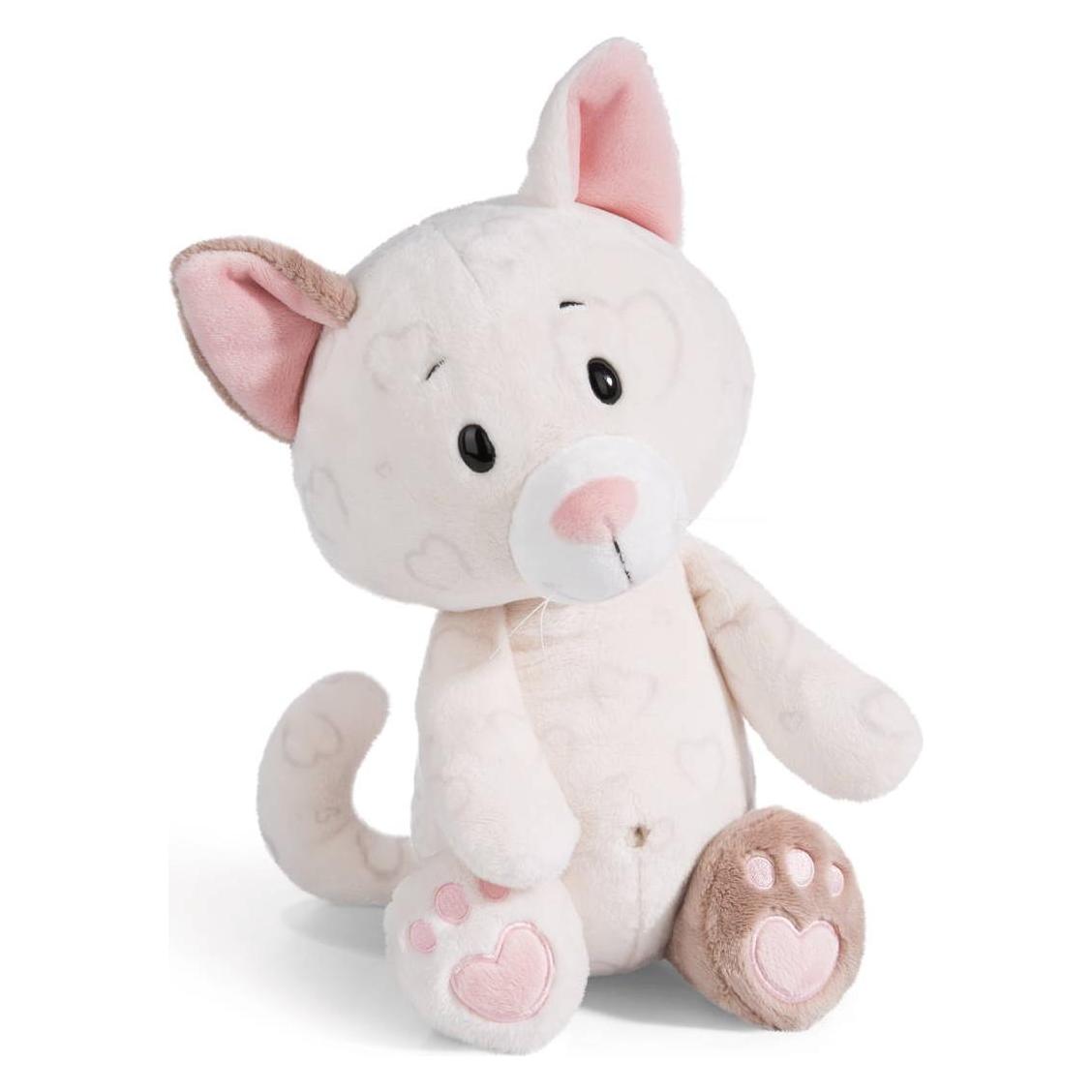 NICI Plüschfigur Love Katze 25cm weiss (25 cm) (49408)