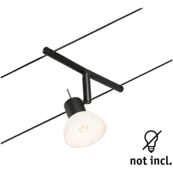 PAULMANN LED-Anbaustrahler 10W Konverter 1LED Sheela 944.51 schwarz GU5,3 schwarz matt Aluminium IP20