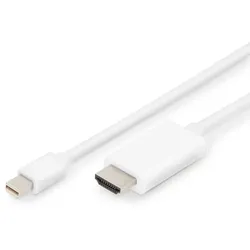 Digitus Mini DisplayPort Adapterkabel, mDP - HDMI Typ A
