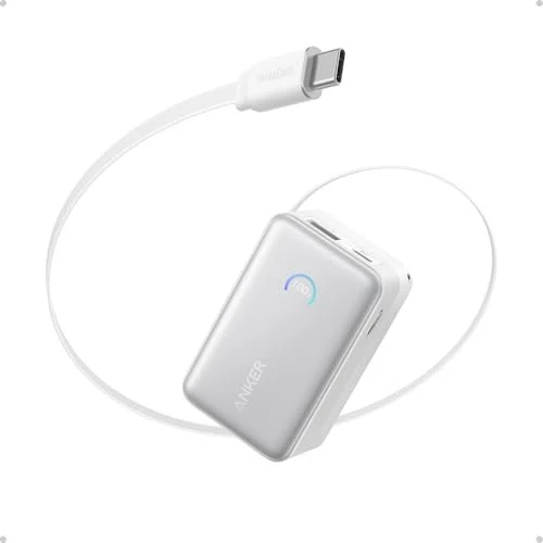 Anker Nano 10000mAh, 45W mit USB-C Kabel weiß