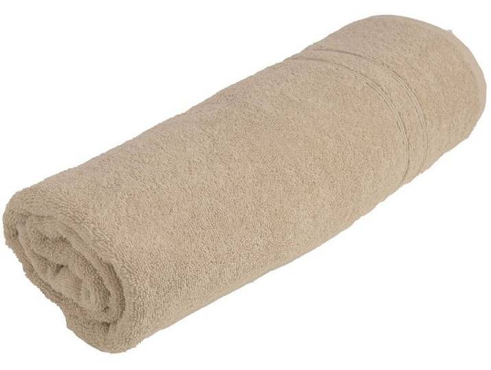 Duschtuch WEWO FASHION 9518DT , beige, B:70cm L:140cm, Frottee, Frottee, Handtücher, Duschtuch, saugstark