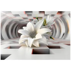 FOTOTAPETE Blumen 3D Effekt Vlies Tapete Wohnzimmer Schlafzimmer 200x140