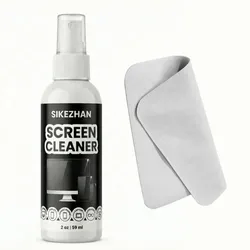 Display-Reinigungsset mit Spray und Mikrofasertuch - 1 sets