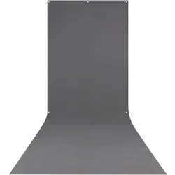 WESTCOTT X-Drop Stoffhintergrund grau (1.5m X3.7m)