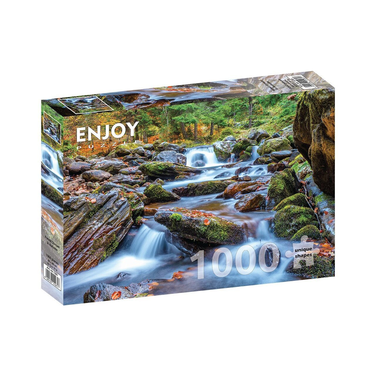 ENJOY Puzzel Herfstlandschap met rivier 1000 stukjes