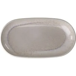 Servierplatte Perlemor Sand 12 x 23 cm