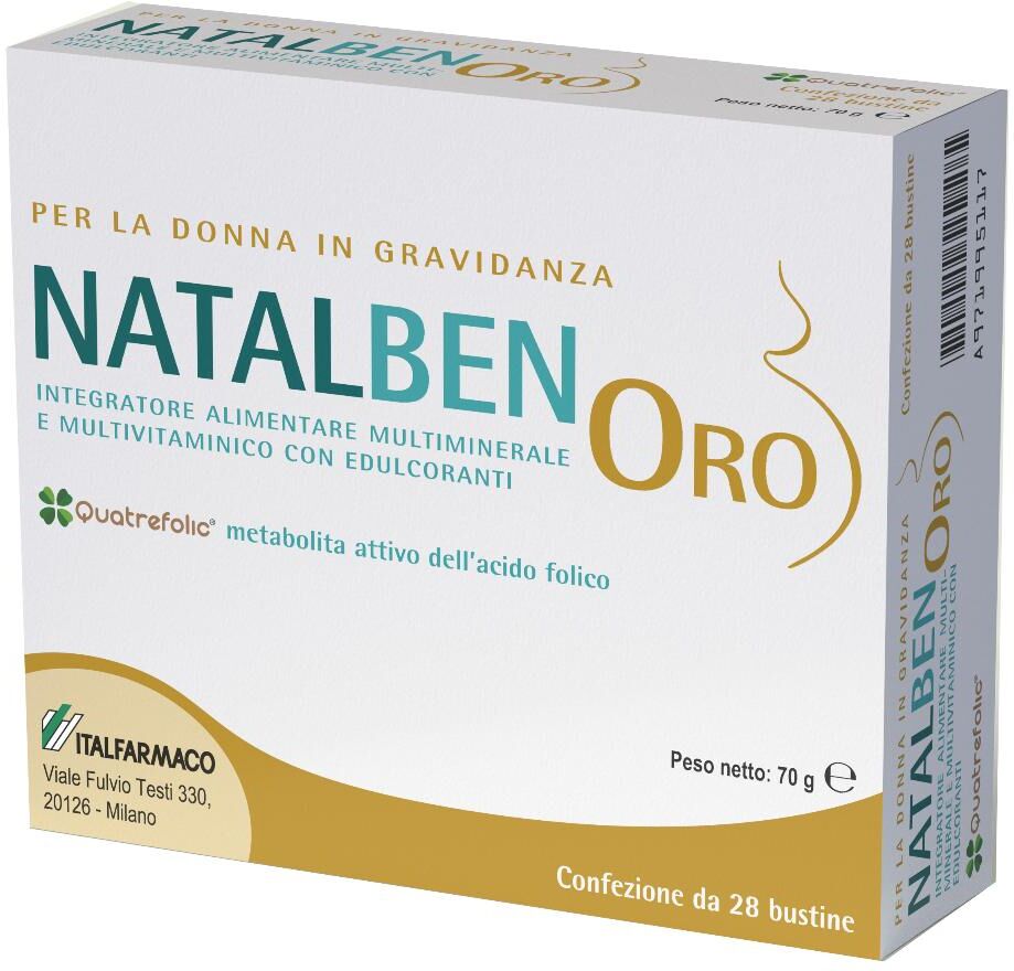 ITALFARMACO SpA Natalben Oro, 28 Bustine