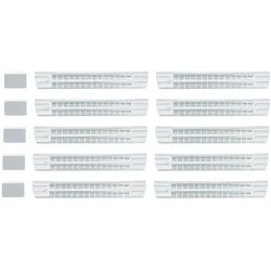 Gedore, Werkzeugwand, E-S 1507 XL SF1 Längsteiler-Set 5-teilig