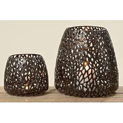BOLTZE Windlicht Frederike D14cm Material: Eisen