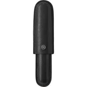 Cross Stifteetui AC312-1 schwarz, für 1 Stift, Stecketui im Zigarrenstil, aus Echt Leder