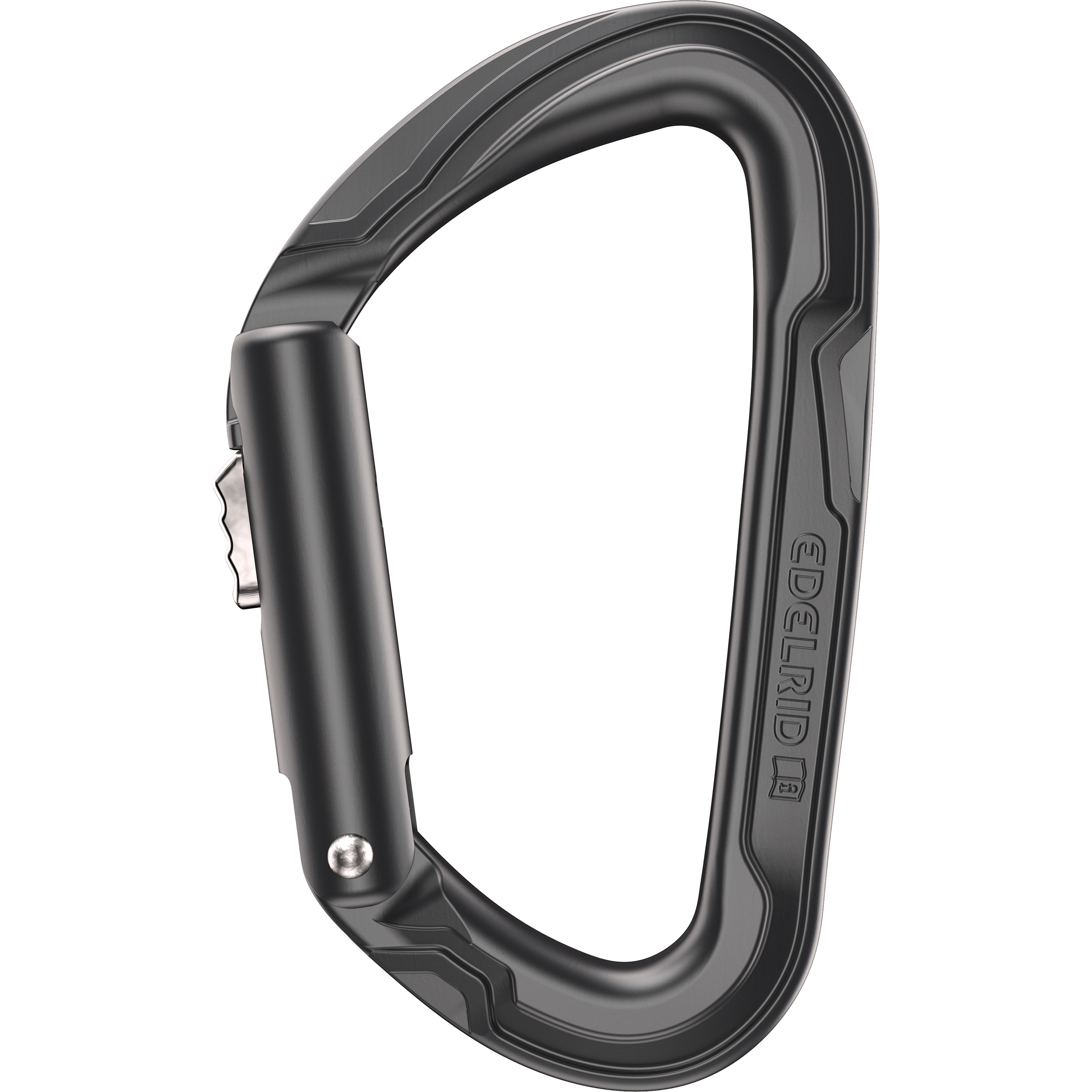 Edelrid Pure Slider Karabiner Karabiner schwarz Größe 000 Alpinklettern | Sportklettern