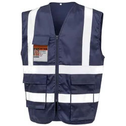 Result Sicherheitsweste mit Reißverschluss R477X navy L