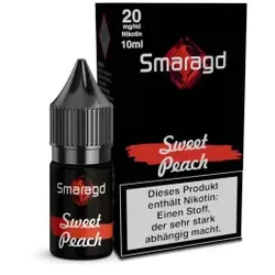 Sweet Peach Hybrid NicSalt Liquid by Smaragd 10ml / 20mg