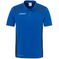 uhlsport GOAL Poloshirt Kinder azurblau/marine 152