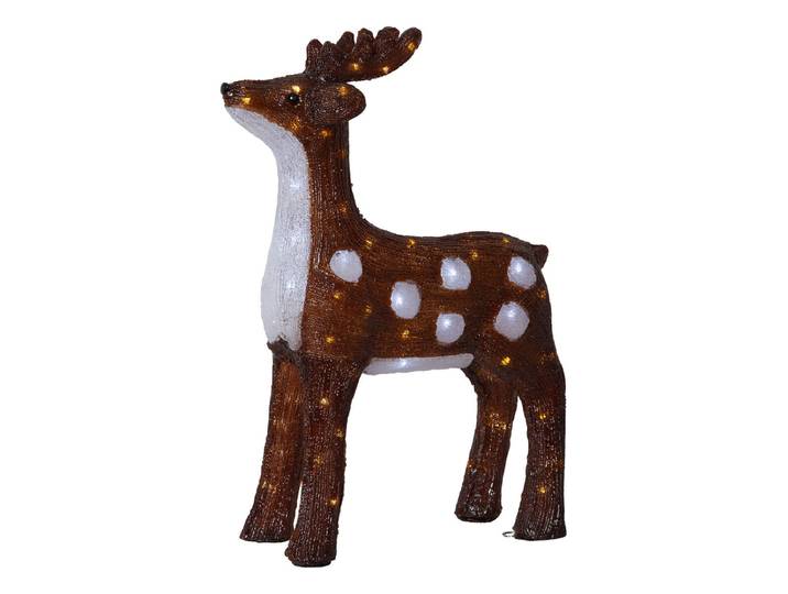 Star Trading Deer Crystalo Outdoor Dekoration 65 cm