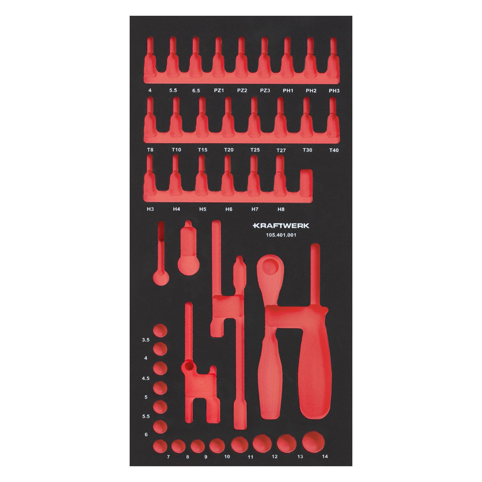 Kraftwerk Leere PRO LINE EVA Einlage Art. (105.998.001)