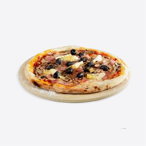 Barbecook Ronde Pizzasteen voor Gasbarbecue en BBQ - 36 cm