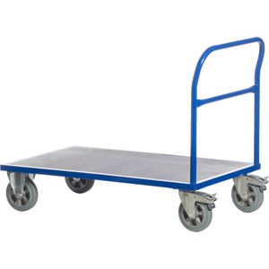 Rollcart Transportwagen Schiebebügelwagen, 02-1310, 2000 x 800 mm, mit Feststellbremse, Tragkraft 1200 kg