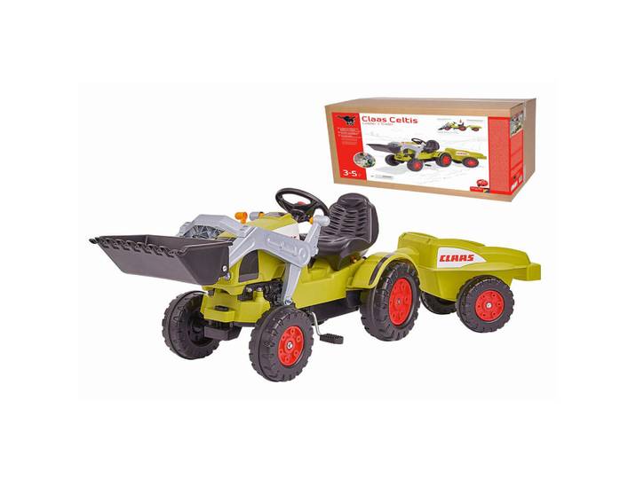 P & B Kindertraktor, Mehrfarbig, Kunststoff, 2-teilig, 80x52x46 cm, unisex, Spielzeug, Kinderfahrzeuge