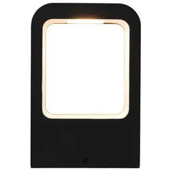 HEITRONIC LED Außenwandleuchte JUNA, indirekt, IP54, 6W 3000K 380lm, indirekt, anthrazit HEI-35201
