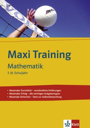 Hans Bergmann - Maxi Training Mathematik 7/8 - Preis vom 10.10.2026 11:48:34 h